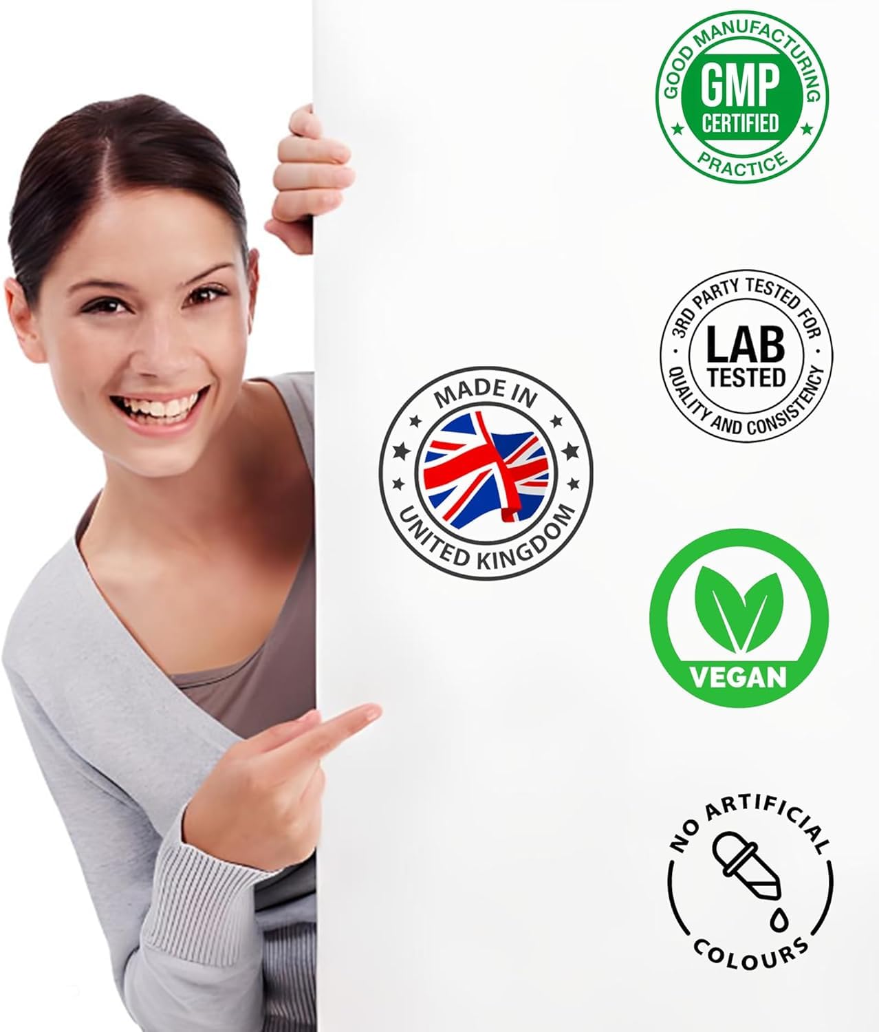 Mushroom Complex Supplement | No fillers, Additives or Bulkers, Pure Active Ingredients | High Potency Mushroom Capsules with Reishi,Shiitake and Lions Mane | 60 Capsules | Made in UK