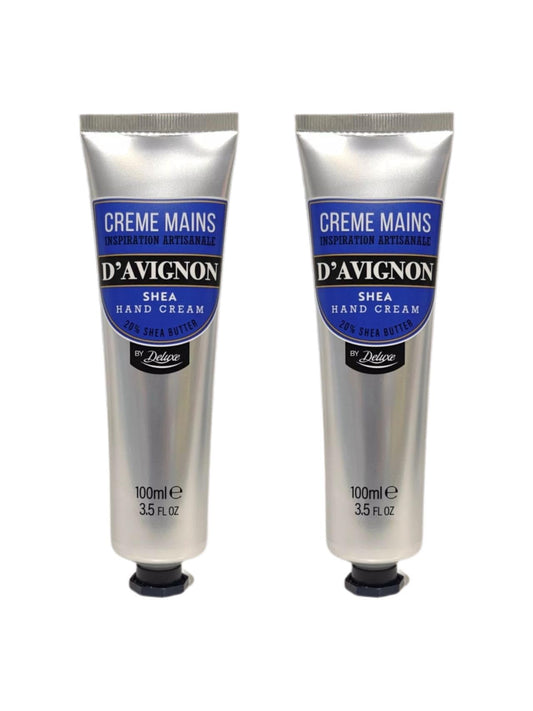 Generic LIDL By Deluxe - Creme Mains D'avignon Shea Hand Cream - 20% Shea Butter | 100mL×2 [TWIN PACK]
