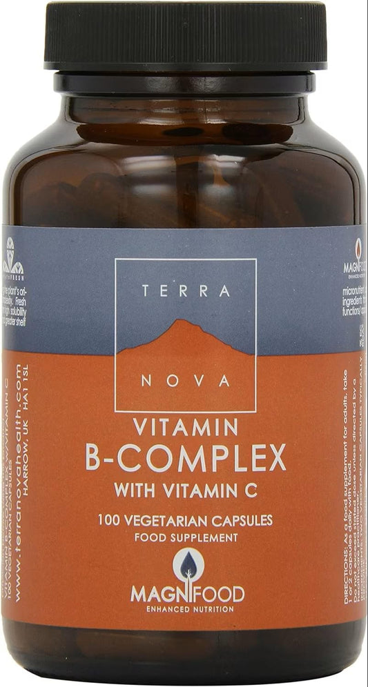 Terranova TERRANOVA B Complex With Vitamin C Capsule- 100 Vegicaps