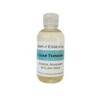 Simply Essential Clear Thinking Massage Oil with Juniperberry, Rosemary & Clary Sage 100ml