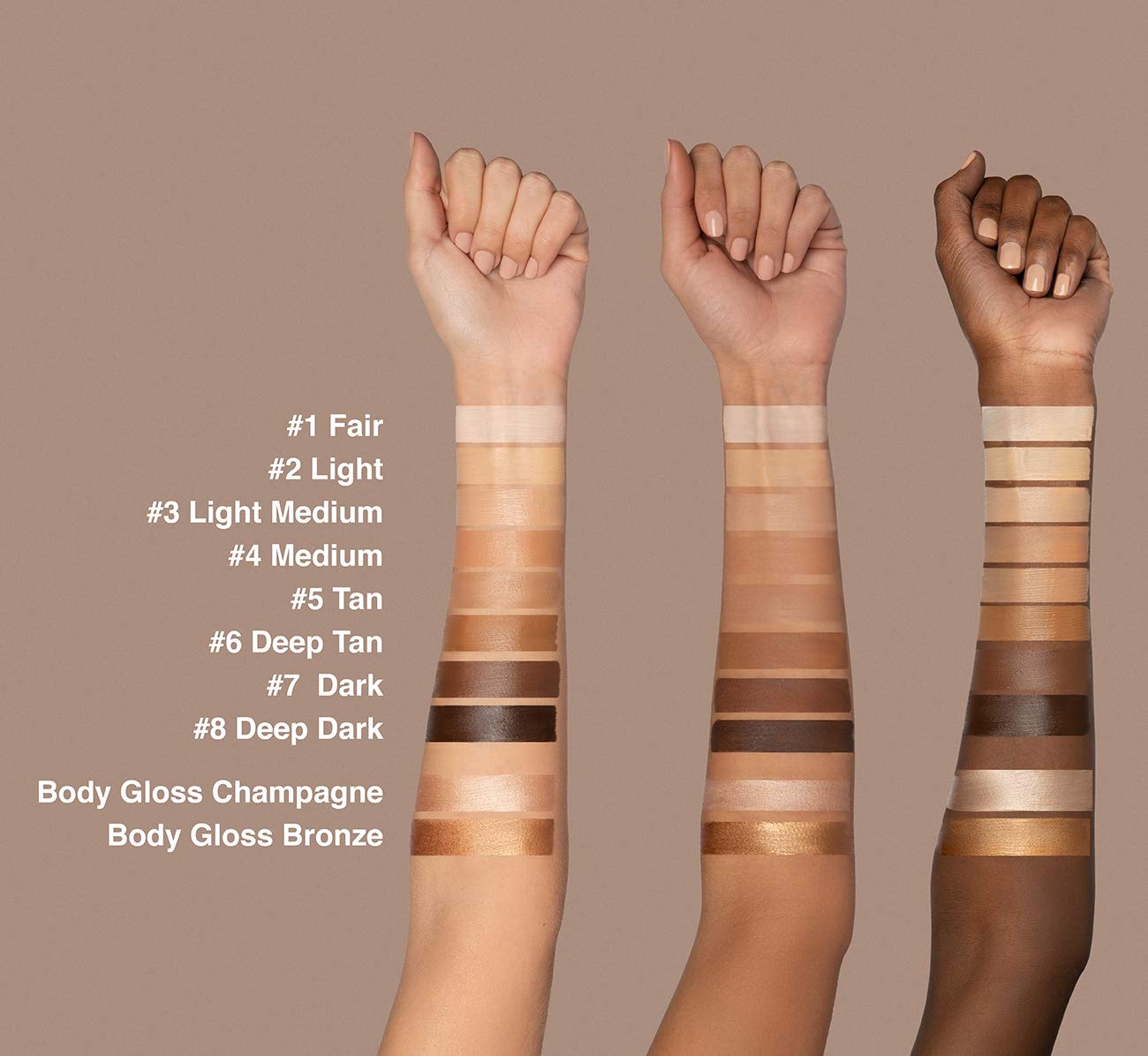 S19 STUDIO + LAB S19 SUPER FX Body Makeup, TAN - Smoothes & Evens Skin Tone & Texture, Hide Scars & Blemishes -100ml
