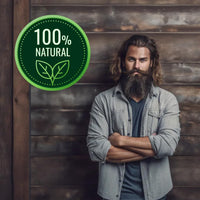 Dark Night Bedtime Beard Oil by RUNESILK | Beard Oil for Men - Conditioner with Argan Oil - Gentle Beard Care for All Skin Types | Made in the UK | Vegan Friendly