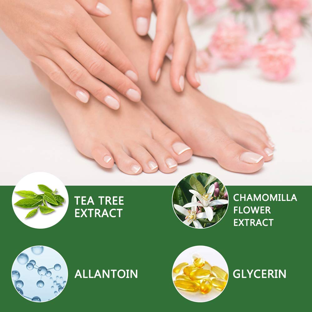 IDUCEN Foot Mask 5 Pack, (Tea Tree) Foot Peel Mask Callus Remover, Exfoliating Peeling Calluses Dead Skin, Callus Remover Foot Mask, Baby Soft Smooth Touch Feet-Men Women Exfoliating Foot Mask