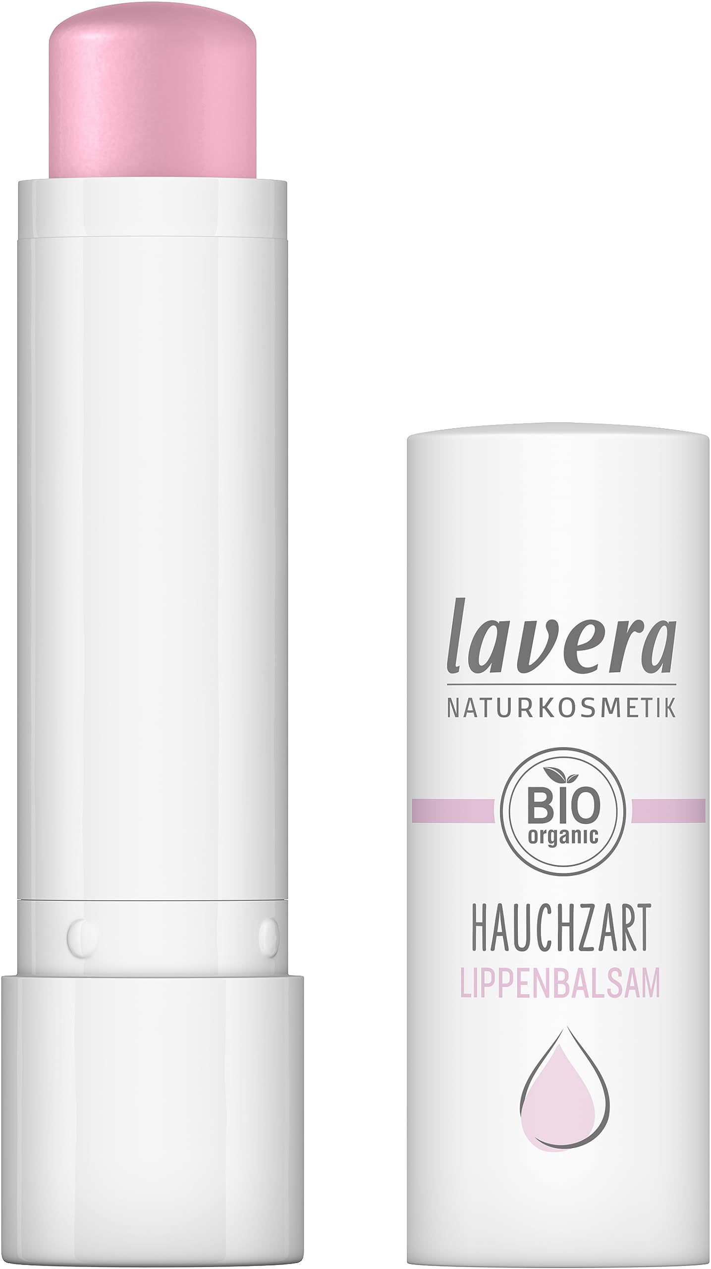lavera Sheer Lip Balm - for long-lasting and intensive care - strengthens skin barrier - with organic almond oil & organic mallow - vegan