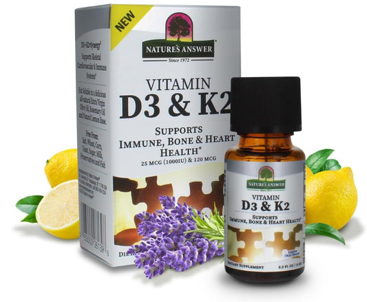 Generic Natural's Answerm Vitamin D3 & K2, 15ml