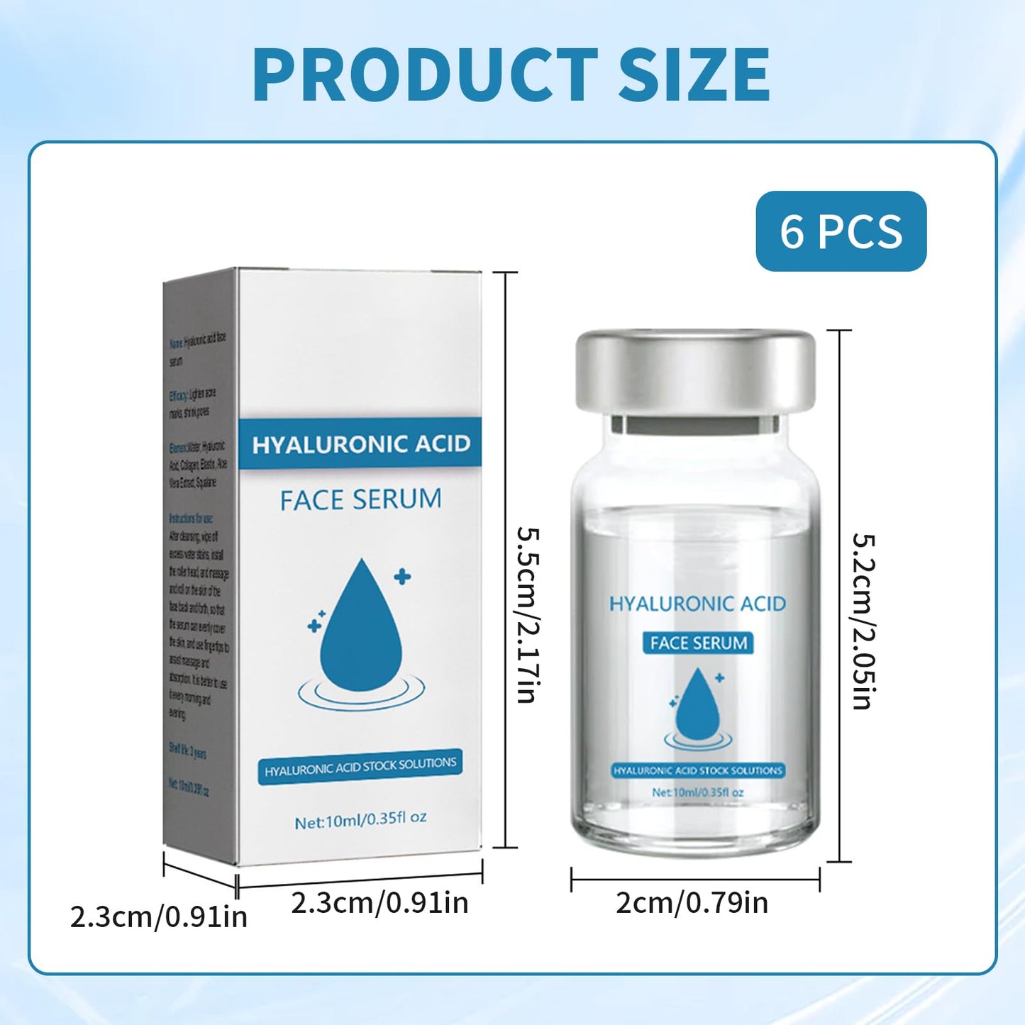 Ninnyi 6 PCS Micro Infusion System for Lips, Beauty Micro Infusion Facial Kit