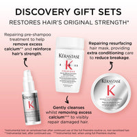 KÉRASTASE Kérastase Première Discovery Gift Set - Bonding Pre-Shampoo Treatment, Bonding Advanced Repairing Shampoo & Deep Nutrition Mask, Pure Citric Acid, Damaged Hair, Travel Size