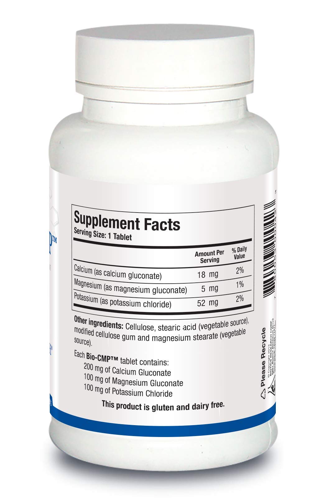 Bio CMP from Biotics Research Calcium, Magnesium and Potassium Supplement; Supplies Electrolytes That Provides Relief for Muscle Cramps and Fatigue, Supports Healthy Metabolism 100 Tablets