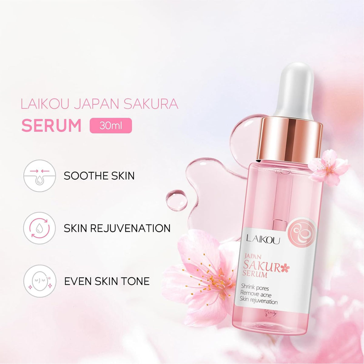 MrCuvaryas Skin Care Sets & Kits, Cherry Blossom Skincare Set Skin Care for Teenage Girls, Sakura Skincare Set For Teen Girls, Complete Skin Care Set For Teen Girls & Women Travel Skincare Set Size 32PCS