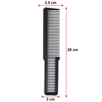 Fine Lines - Barber Comb with Special Handle - Professional Barbers Comb - Antistatic Comb - Heat Resistant