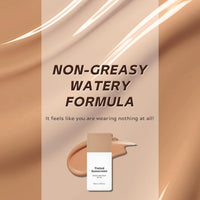 Daily Fluid Tinted Sunscreen SPF 40, Zinc Oxide+Mineral Sunscreen for Sensitive Skin, SPF Face Suncream Lightweight Non Greasy, Natural Tone & No White Cast, Light Coverage, MY210