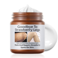 Pothenika Strawberry Legs Treatment Cream, Keratosis Pilaris Treatment, Anti Winkle Smoothing Face Body Moisturiser, Deep Nourishment Skin Exfoliating Repair Cream Fades Strawberry Skin,120g