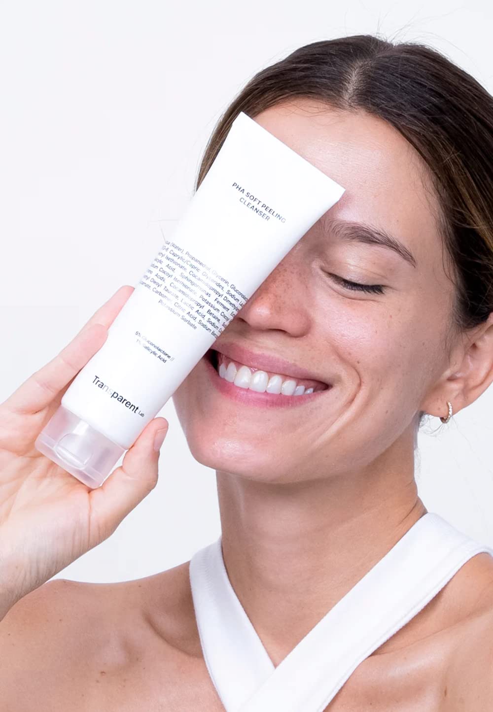 Transparent Lab PHA SOFT PEELING CLEANSER - Face Cleanser with Peeling Effect