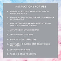 Jerome Russell ProColour Lightest Blonde 10.0 Permanent Hair Colour – Ammonia Free Hair Dye for Full Grey Coverage, Shine & Colour Retention with Brazil Nut Oil