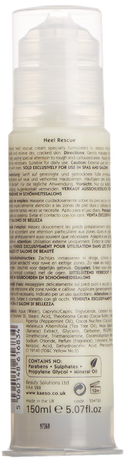 Kaeso Banana and Peppermint SOS Heel Rescue Cream 150 ml