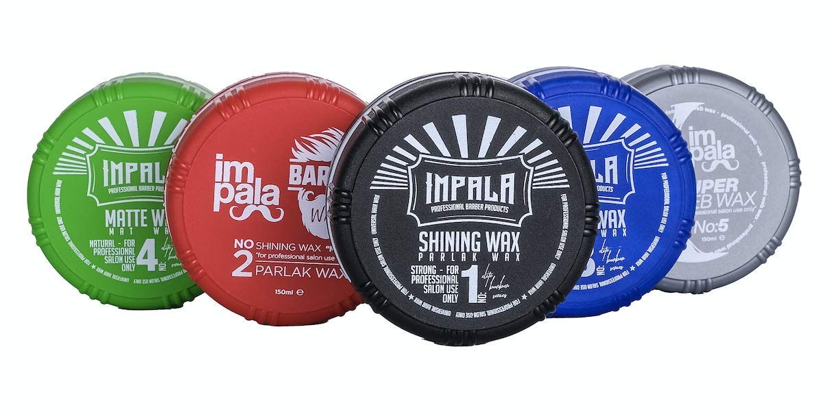 Impala impala Barber Men Styling Hair Wax 150ml (No:2 Mega Hold)