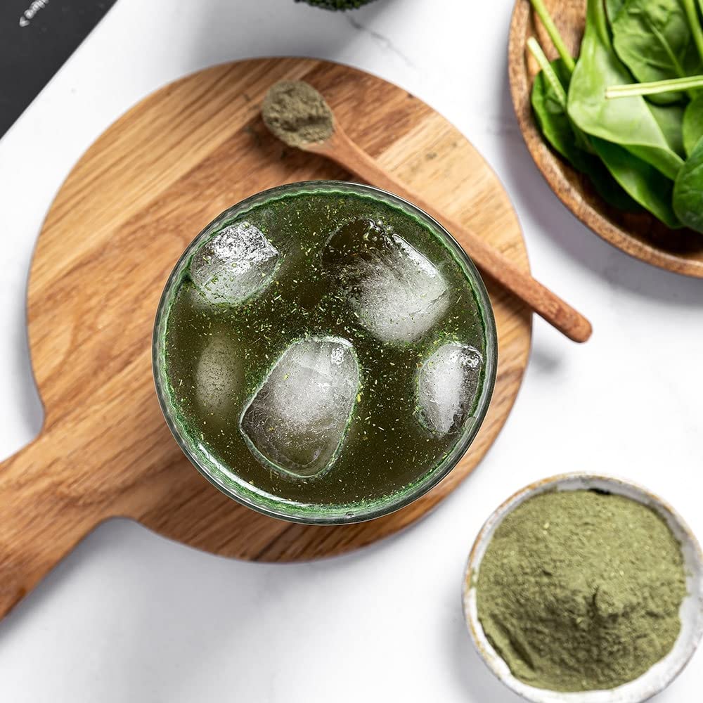 Protein Works Super Greens Extreme Powder , 156 Health Benefits , 41 Active Ingredients , Vegan & Gluten Free , No Added Sugar , Apple & Lemon Twist , 250g , 20 Servings