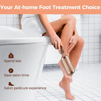 Easkep Foot File Foot Pedicure Tool, Stainless Steel Foot Scrubber Foot File Dead Skin Remover for Hard Skin and Dry Cracked Feet Scraper