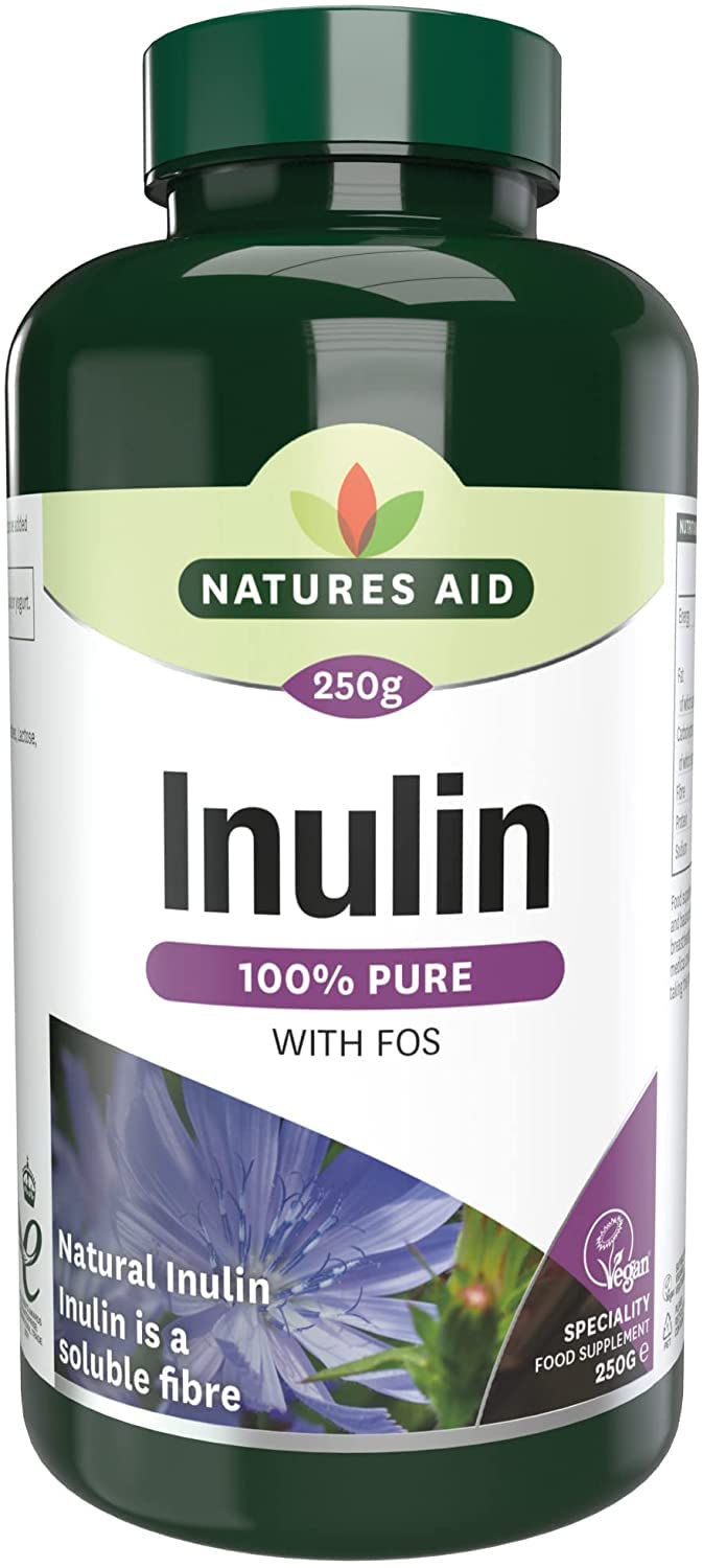 Natures Aid Pure Inulin 250g (Pack of 2)