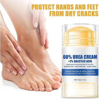 Intensive 60% Urea Cream for Extremely Dry, Cracked Skin – Deeply Moisturizing Foot & Hand Balm. Fast-Acting Repair for Rough Heels, Knees, Elbows & Hands、Severe Dryness