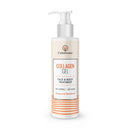 CalmGrace Collagen Gel | Anti-Ageing Collagen Moisturiser | Hydrating Anti Wrinkle Collagen Gel Face & Body Skincare | Non-Greasy Collagen Oil for Face - Papaya and Mandarin (250ml)