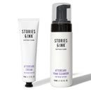 Stories & Ink | TATTOO AFTERCARE DUO - 2-Step Routine to Aid Natural Healing of Fresh Tattoos. Contains: x1 Tattoo Aftercare Cream & x1 Tattoo Aftercare Foam Cleanser