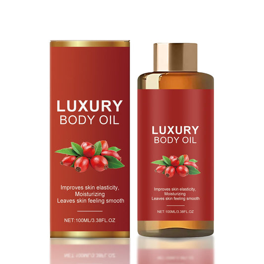 GCVSE Magic Luxury Firming Body Oil with Hyaluronic Acid & Vitamin E – 100ml Lightweight Glow Essence for Smooth, Tightened Skin, All Skin Types