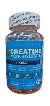 Generic Creatine Monohydrate, 4000 MG, 60 Vegan Gummies