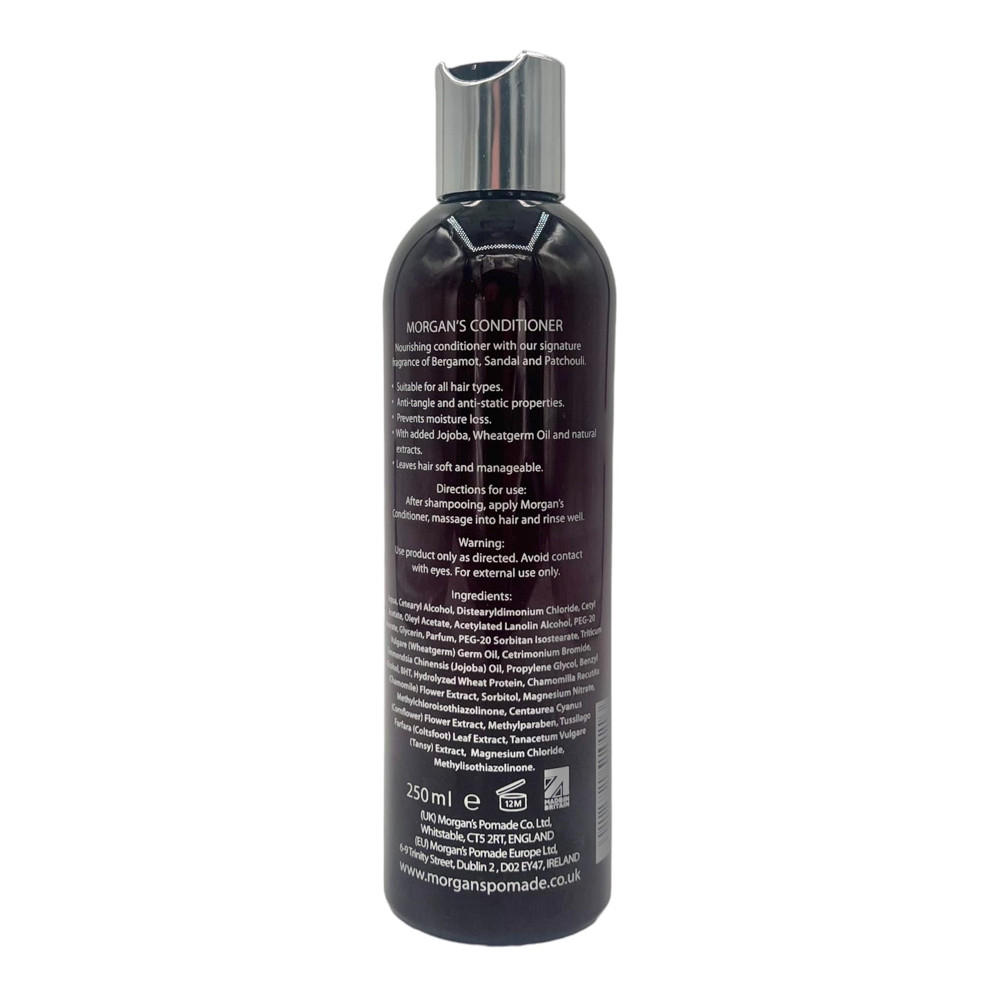Morgans MORGAN Morgan's Retro Conditioner 250ml Black Standard