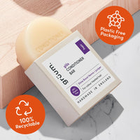 grüum Shine Boost Hair Conditioner Bar 50g - SLES, EDTA & Paraben Free Conditioner Bar for Hair Lasts up to 60 Washes - Plant-Based Vegan Solid Conditioner Bar for Hair