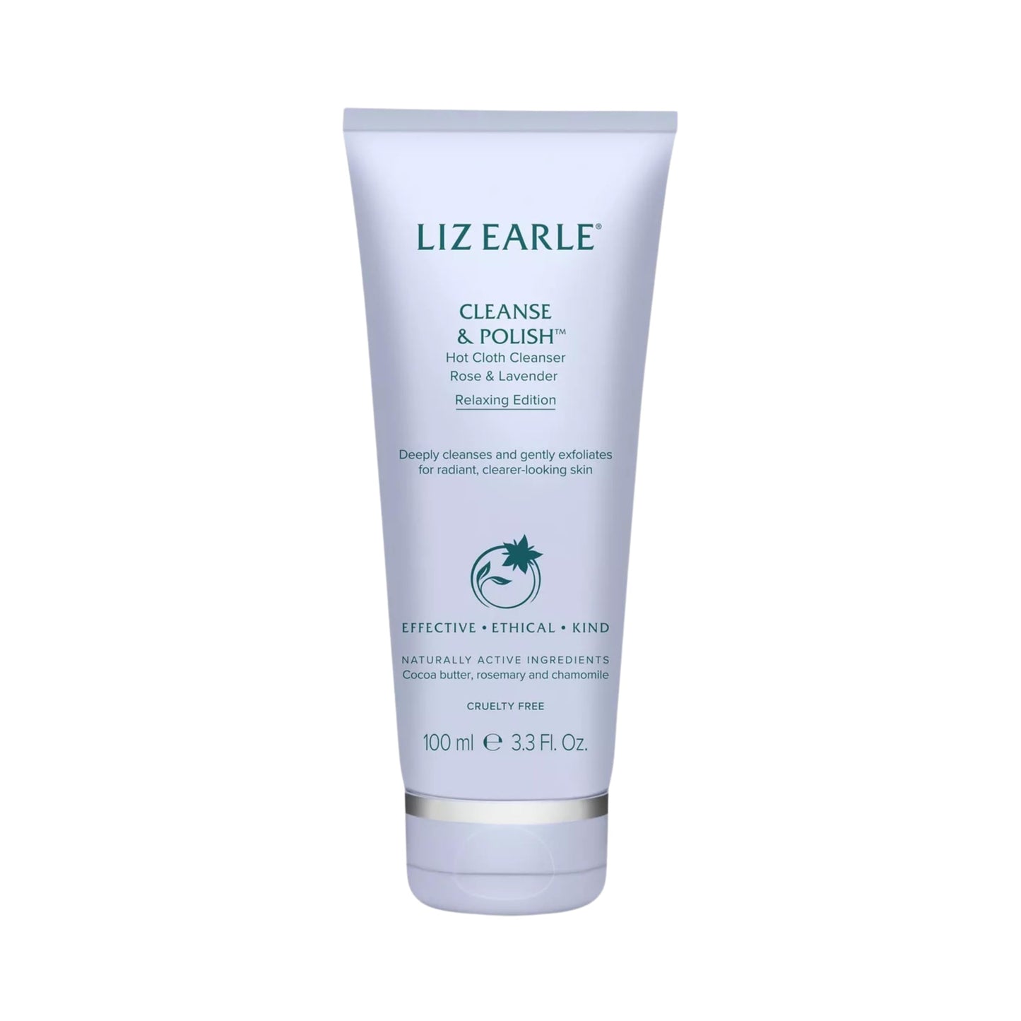 Liz Earle Cleanse & Polish™ Hot Cloth Cleanser Rose & Lavender, 100ml