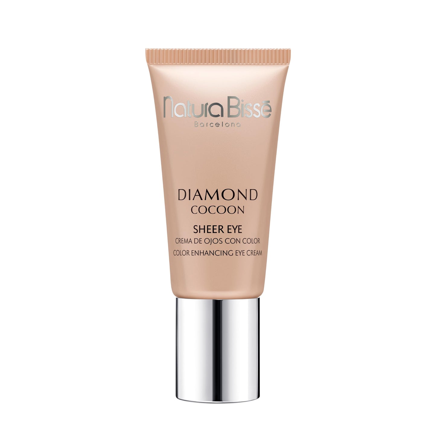 Natura Bissé Diamond Cocoon Sheer Eye | Tinted Eye Contour in Mini Format with Hyaluronic Acid | Hydrating and Rejuvenating Eye Cream | 0.3 oz - 10 ml