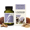 The Herbtender Ashwagandha & Reishi Sleep Supplement – Doze & Dream 60 Capsule Jar - Ashwagandha Capsules High Strength - Reishi Mushroom Capsules - Natural Herbal Sleep Support Tablets for Adults
