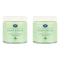 Boots | Deep Moisturising Foot Cream - With Mint, Lavender & Marshmallow | 100mL [ x2 Pack ]
