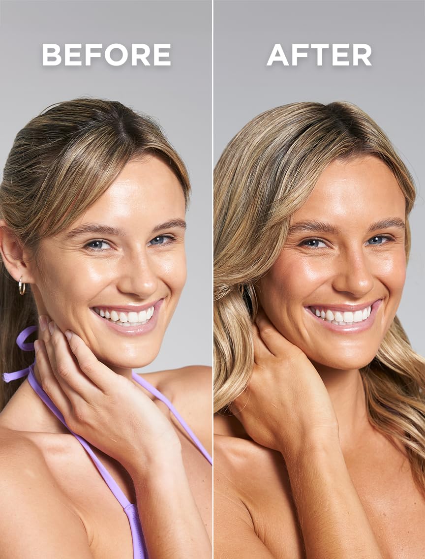 Bondi Sands Technocolor Magenta Self-Tanning Face Serum, Easy Application, Streak Free Fake Tan – Enriched with Vitamin C & Chamomile 50ml/1.69 Fl Oz