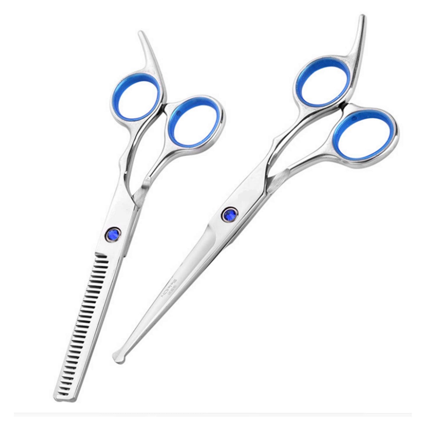 LIGICKY Baby Hair Cutting Scissors Set Professional Safety Round Tip Stainless Steel Hair thinning Shears Bang Hair Scissor for Kids/Salon/Home