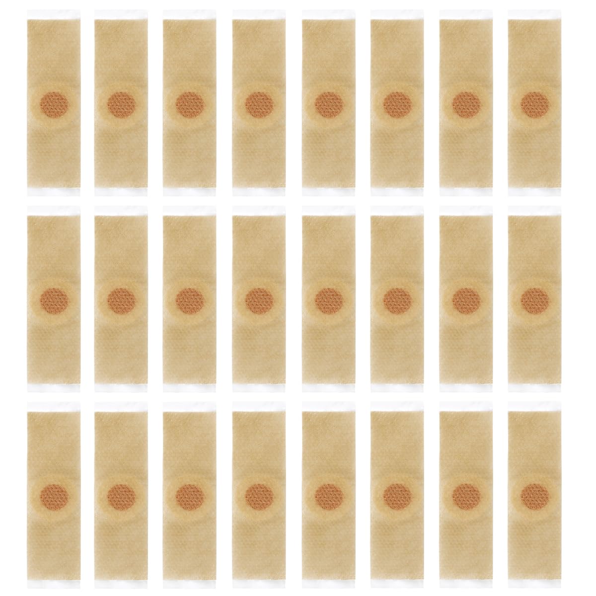 FERCAISH 24 Pieces Wart Remover Corn Plaster Plantar Warts Removal Corn Removal Pads Pressure Protection Plaster Wart Plaster for Feet