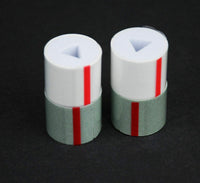 Mufira Electric Nail Polisher Buffer Rolls Refill Replacement Rollers 4 pcs