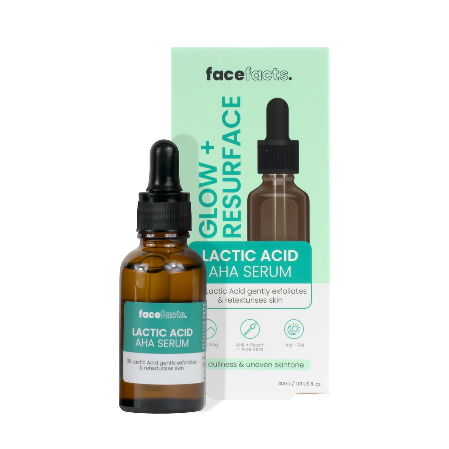 2x Face Facts Serums: Moisturising Facial Serum and Collagen and Q10 Facial Serum – Bundled by Smart Cutie