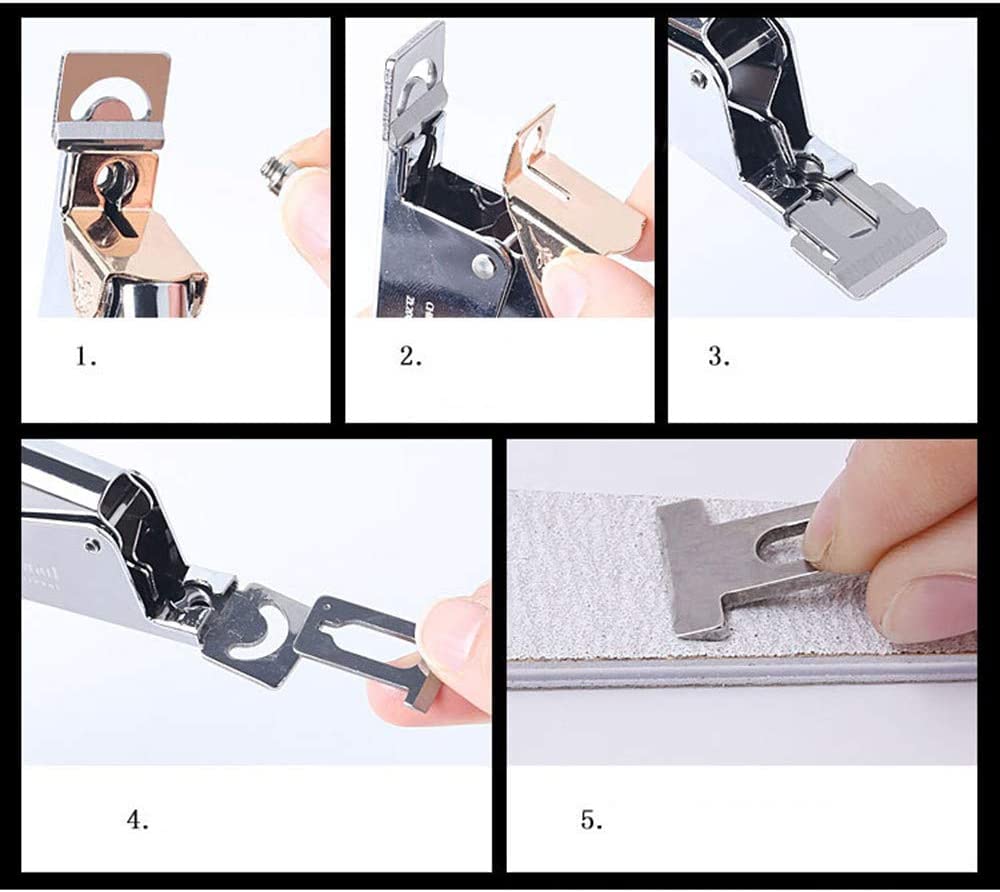 BEZOX False Nail Tip Clipper Cutter Trimmer Manicure Pedicure Nail Art Tool/Acrylic Nail Tips Edge Cutter - Stainless Steel