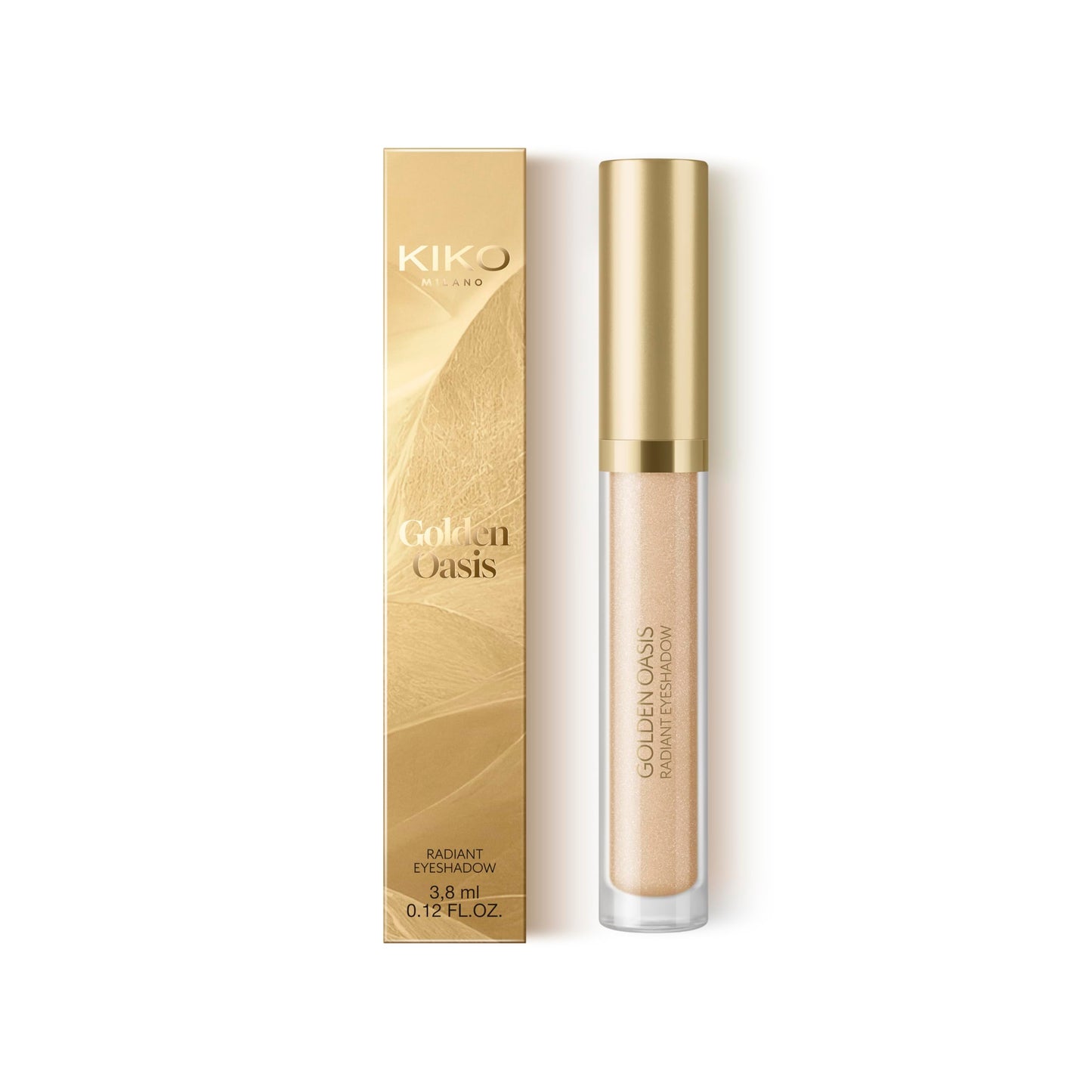 KIKO Milano Golden Oasis Radiant Eyeshadow 03, Tinted Liquid Eyeshadow