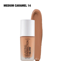 Collection Cosmetics Lasting Perfection Glow Foundation, Medium to Full Coverage, 27ml, Medium Caramel