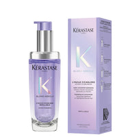 KERASTASE Kérastase Blond Absolu, Intense Blonde Strengthening Hair Oil, For Sensitised Lightened or Highlighted Hair, With Hyaluronic Acid & Edelweiss Flower, Huile Cicaextreme, Refillable Bottle 75ml