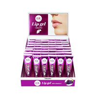 Nicka K NK lip gloss gel 15ml Vitamin E, Shiny, Nourishes, Lip gel (Grape, Pack Of 3)