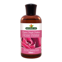 natures aid Natures Aid Premium Strength Traditional Rose Water, 150ml (Ingredients : Aqua , Alcohol, Rose Oil)