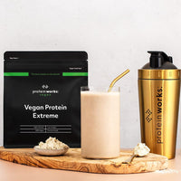 Protein Works - Vegan Protein Extreme | 29g Plant Based Protein | Added Vitamin Blend | 14 Servings | Unflavoured | 500g