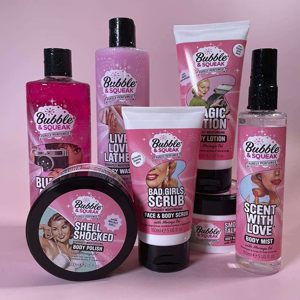 Bubble & Squeak Body Lotion, Magic Lotion Seriously Moisturising, Vegan Friendly & Creulty Free - Moringa Oil 1 x 200ml