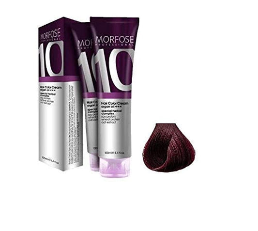 Morfose 10 Professional Hair Colour Cream 100 ml, No. 7S Intense Auburn