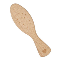 KENT Kent Baby Soft Bristle Beechwood Brush with Canvas Travel Pouch - BA29