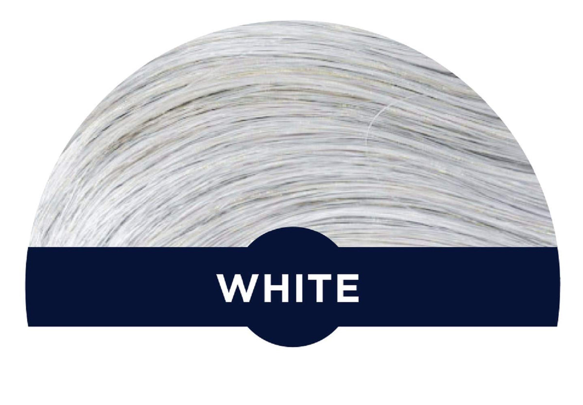 Hair Fibres White by KeraFiber Professional-Natural Keratin Hair Building Fibres for Men and Women, Full Head of Hair in 30 Seconds (5g/0.17oz)- Travel Pack…